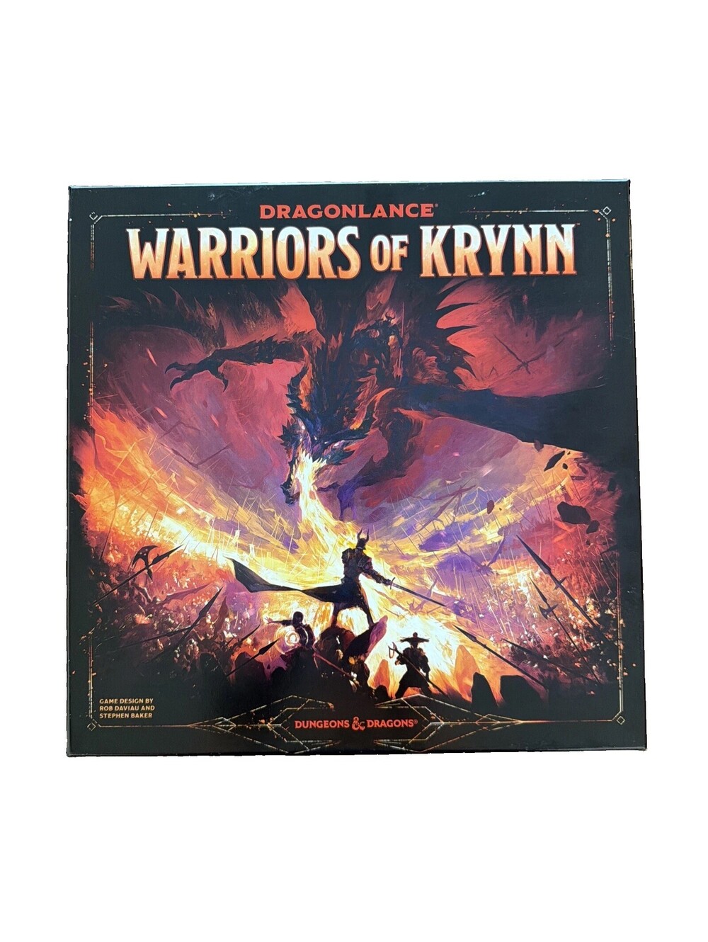 Dragonlance Warriors Of Krynn Board Game Dungeons & Dragons D&D Unplayed